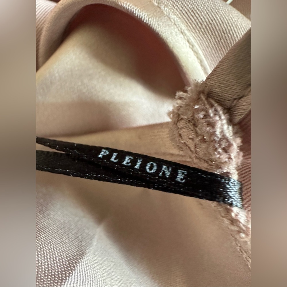 Pleione Tan Gold Cowl Neck Camisole - Picture 8 of 10